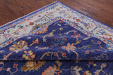 Turkish Oushak Handmade Wool Rug - 9' 1" X 12' 2" - Golden Nile