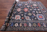 Grey Turkish Oushak Handmade Wool Rug - 9' 3" X 12' 3" - Golden Nile