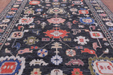 Grey Turkish Oushak Handmade Wool Rug - 9' 3" X 12' 3" - Golden Nile