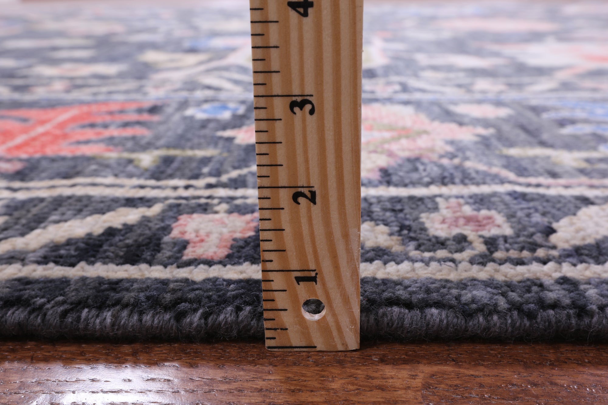 Grey Turkish Oushak Handmade Wool Rug - 9' 3" X 12' 3" - Golden Nile