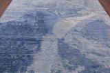 Contemporary Hand Knotted Wool & Silk Rug - 7' 11" X 10' 1" - Golden Nile