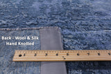 Contemporary Hand Knotted Wool & Silk Rug - 7' 11" X 10' 1" - Golden Nile