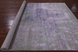 Modern Hand Knotted Wool & Silk Rug - 7' 11" X 10' 3" - Golden Nile