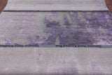 Modern Hand Knotted Wool & Silk Rug - 7' 11" X 10' 3" - Golden Nile