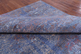 Modern Hand Knotted Wool & Silk Rug - 8' 10" X 12' 6" - Golden Nile