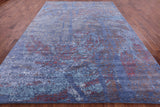 Modern Hand Knotted Wool & Silk Rug - 8' 10" X 12' 6" - Golden Nile