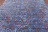 Modern Hand Knotted Wool & Silk Rug - 8' 10" X 12' 6" - Golden Nile
