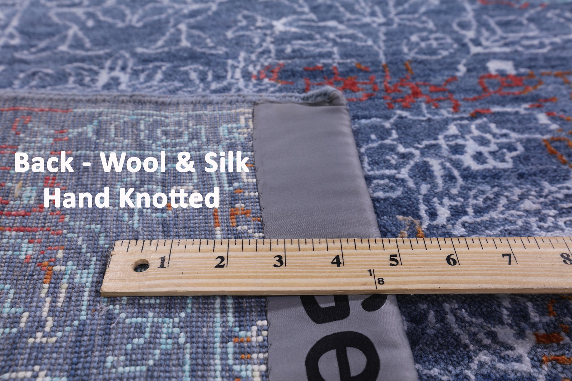 Modern Hand Knotted Wool & Silk Rug - 8' 10" X 12' 6" - Golden Nile
