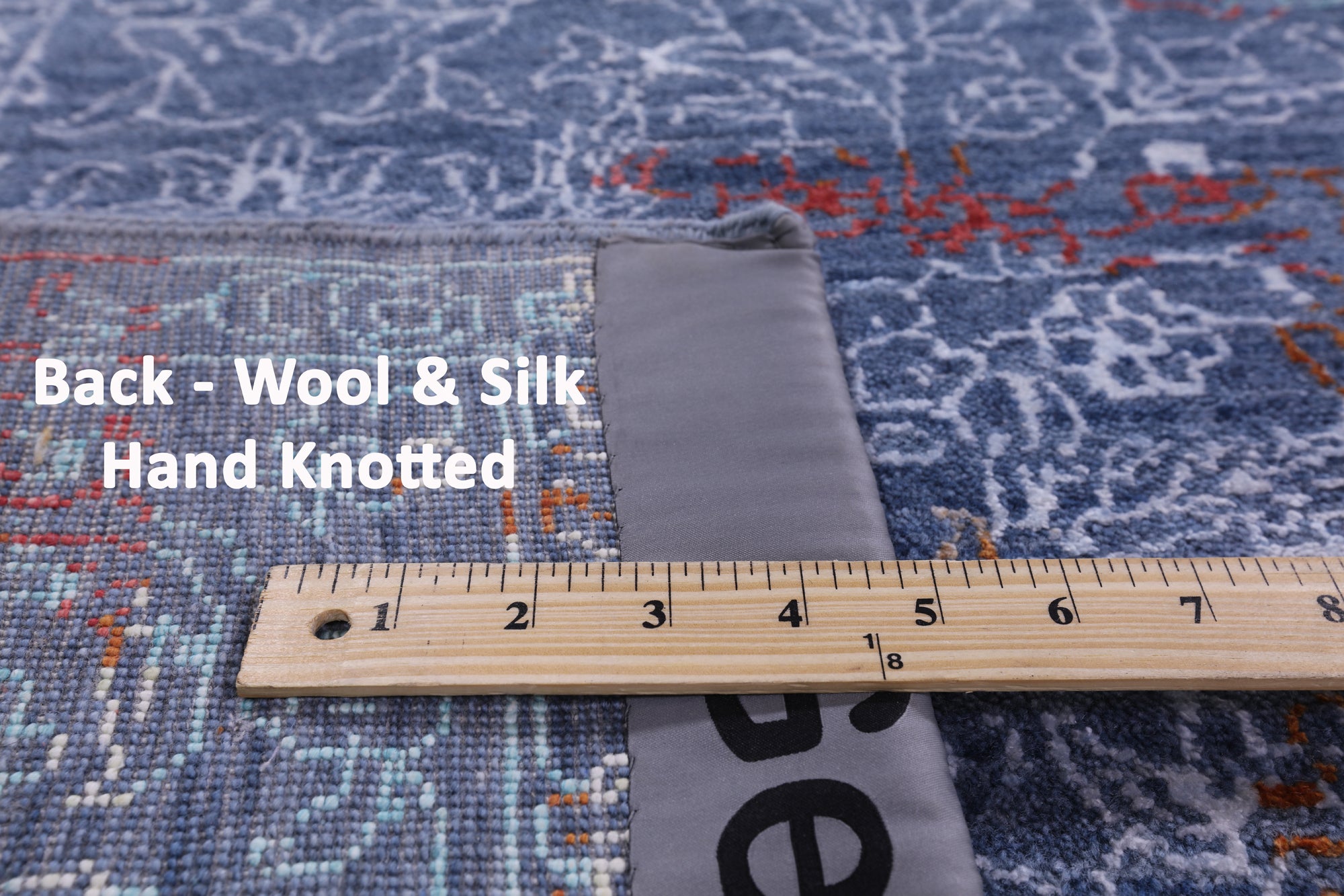 Modern Hand Knotted Wool & Silk Rug - 8' 10" X 12' 6" - Golden Nile