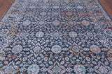 Modern Handmade Wool & Silk Rug - 8' 0" X 10' 0" - Golden Nile