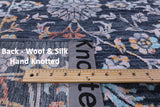 Modern Handmade Wool & Silk Rug - 8' 0" X 10' 0" - Golden Nile