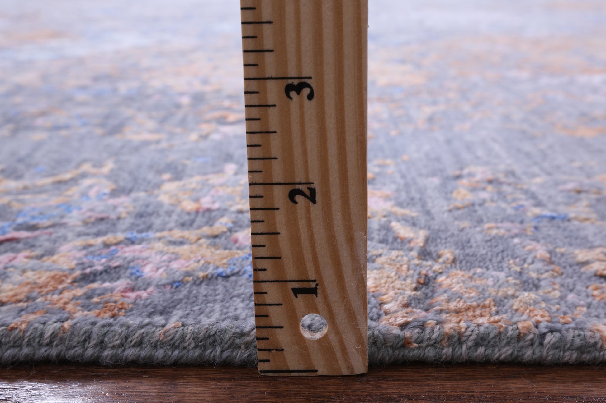 Modern Hand Knotted Wool & Silk Rug - 7' 11" X 10' 3" - Golden Nile