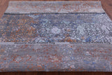 Modern Hand Knotted Wool & Silk Rug - 7' 11" X 10' 3" - Golden Nile