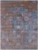Modern Handmade Wool & Silk Rug - 8' 0" X 10' 4" - Golden Nile
