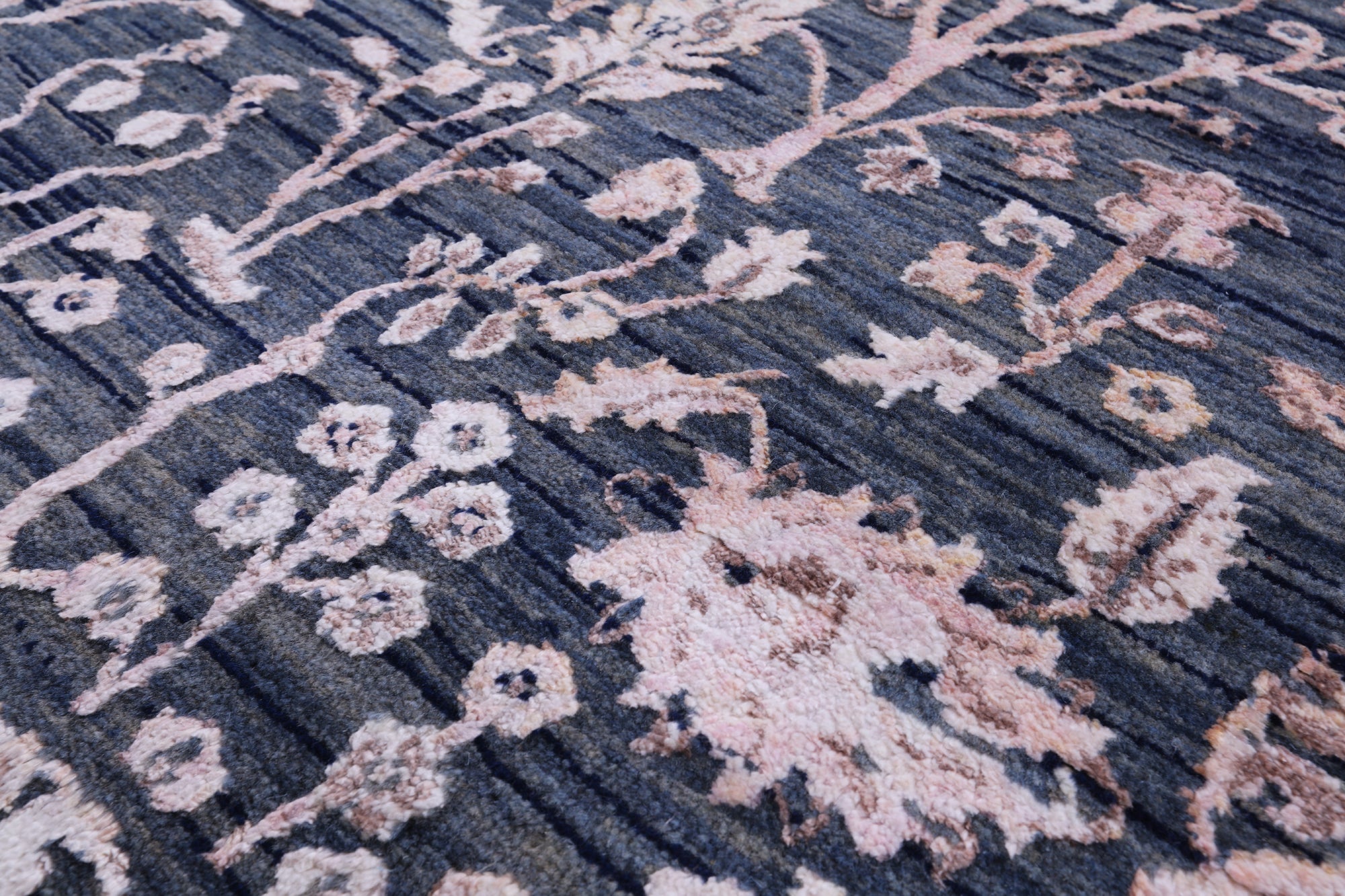 Persian Ziegler Handmade Wool & Silk Rug - 8' 2" X 10' 5" - Golden Nile