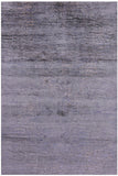 Contemporary Hand Knotted Wool & Silk Rug - 6' 1" X 8' 11" - Golden Nile