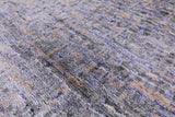 Contemporary Hand Knotted Wool & Silk Rug - 6' 1" X 8' 11" - Golden Nile