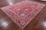 Turkish Oushak Hand Knotted Wool Rug - 9' 0" X 12' 6" - Golden Nile