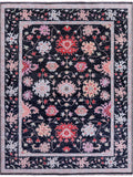 Grey Turkish Oushak Handmade Wool Rug - 9' 2" X 11' 11" - Golden Nile