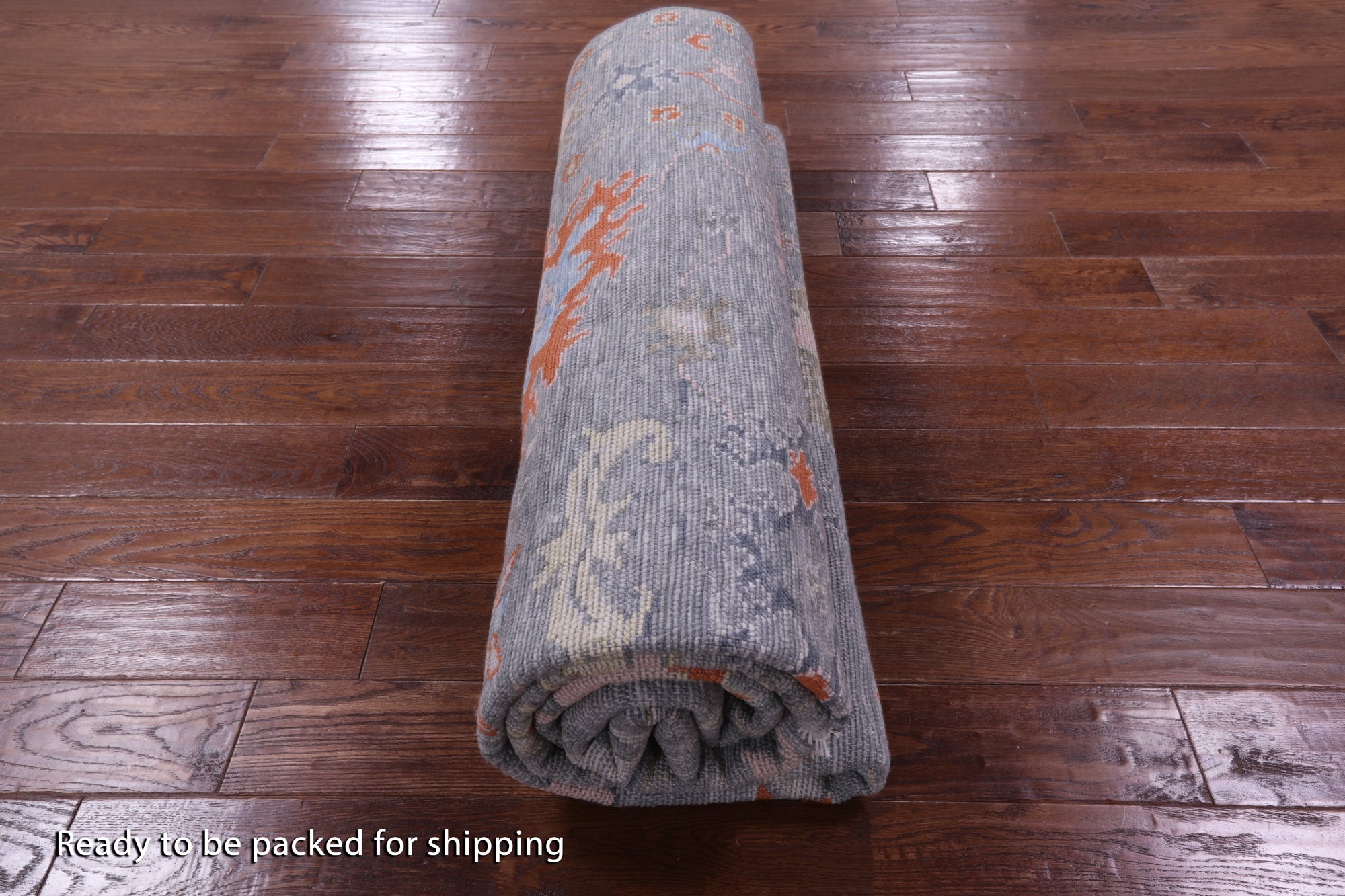Turkish Oushak Hand Knotted Wool Rug - 7' 10" X 9' 11" - Golden Nile