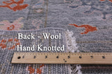 Turkish Oushak Hand Knotted Wool Rug - 7' 10" X 9' 11" - Golden Nile