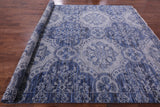 Contemporary Handmade Wool Rug - 9' 1" X 12' 2" - Golden Nile