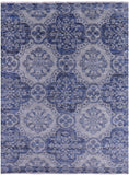 Contemporary Handmade Wool Rug - 9' 1" X 12' 2" - Golden Nile