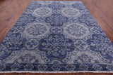 Contemporary Handmade Wool Rug - 9' 1" X 12' 2" - Golden Nile