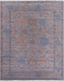 Turkish Oushak Handmade Wool Rug - 9' 5" X 11' 9" - Golden Nile