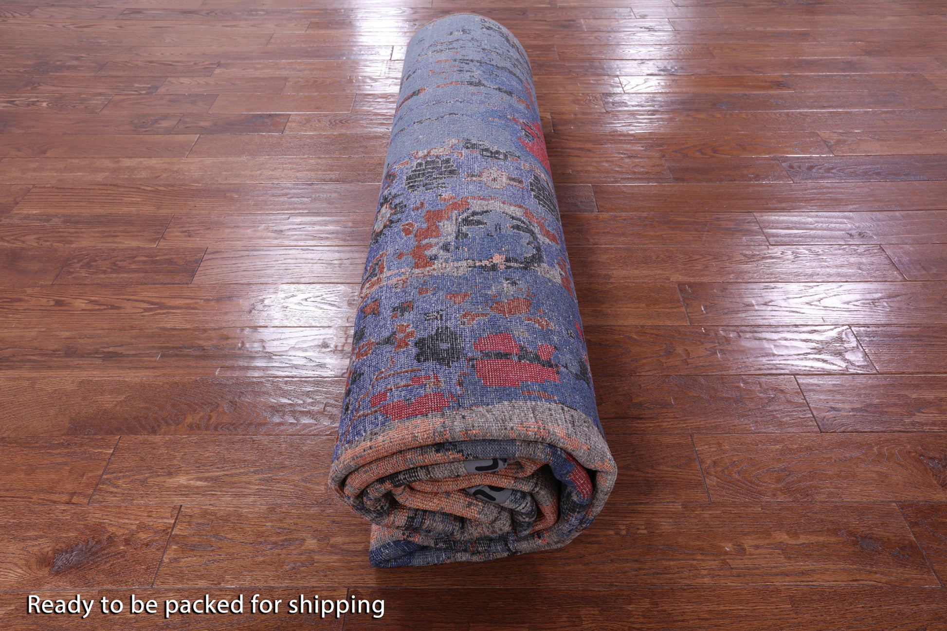 Modern Hand Knotted Wool & Silk Rug - 9' 1" X 12' 4" - Golden Nile