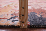 Abstract Contemporary Handmade Wool & Silk Rug - 9' 0" X 12' 0" - Golden Nile