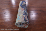 Contemporary Hand Knotted Wool & Silk Rug - 9' 0" X 11' 10" - Golden Nile