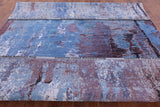 Modern Handmade Wool & Silk Rug - 9' 1" X 11' 10" - Golden Nile