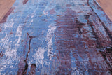 Modern Handmade Wool & Silk Rug - 9' 1" X 11' 10" - Golden Nile