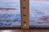 Modern Handmade Wool & Silk Rug - 9' 1" X 11' 10" - Golden Nile