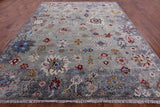 Turkish Oushak Hand Knotted Wool Rug - 9' 3" X 11' 7" - Golden Nile