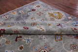 Turkish Oushak Hand Knotted Wool Rug - 9' 3" X 11' 7" - Golden Nile
