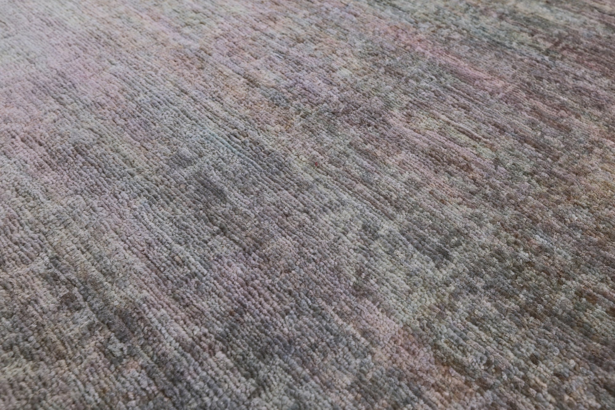 Full Pile Overdyed Hand Knotted Wool Rug - 4' 1" X 6' 6" - Golden Nile