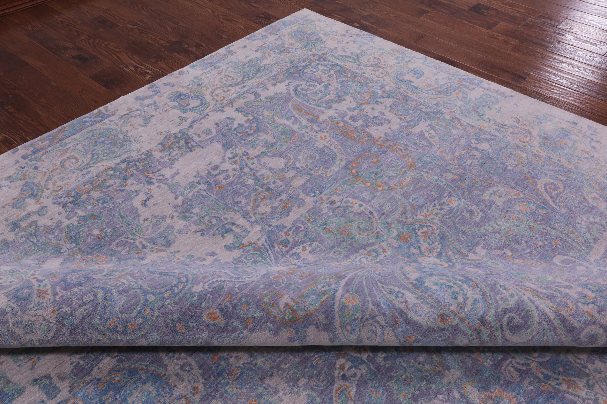 Persian Hand Knotted Wool & Silk Rug - 12' 0" X 15' 1" - Golden Nile