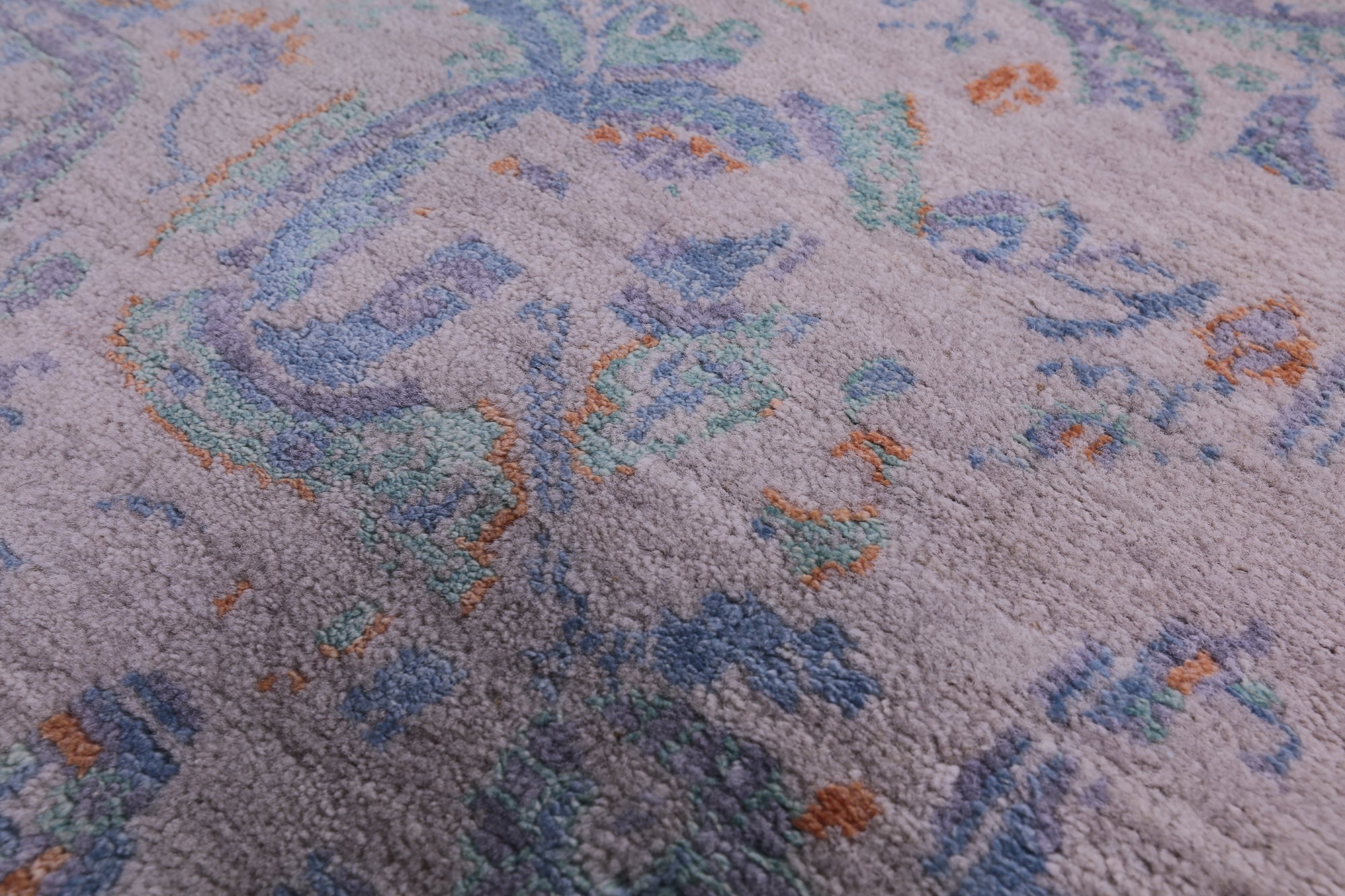 Persian Hand Knotted Wool & Silk Rug - 12' 0" X 15' 1" - Golden Nile