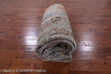Abstract Modern Hand Knotted Wool & Silk Rug - 10' 0" X 14' 3" - Golden Nile