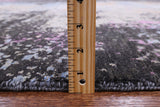 Abstract Modern Hand Knotted Wool & Silk Rug - 9' 1" X 12' 0" - Golden Nile