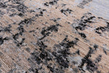 Urban Design Abstract Modern Handmade Wool & Silk Rug - 9' 1" X 12' 1" - Golden Nile
