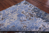 Abstract Modern Handmade Wool & Silk Rug - 8' 0" X 10' 2" - Golden Nile