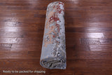 Abstract Modern Handmade Wool & Silk Rug - 8' 0" X 10' 2" - Golden Nile