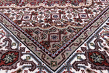 Bijar Hand Knotted Wool & Silk Rug - 3' 11" X 5' 11" - Golden Nile