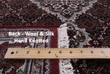 Bijar Hand Knotted Wool & Silk Rug - 3' 11" X 5' 11" - Golden Nile