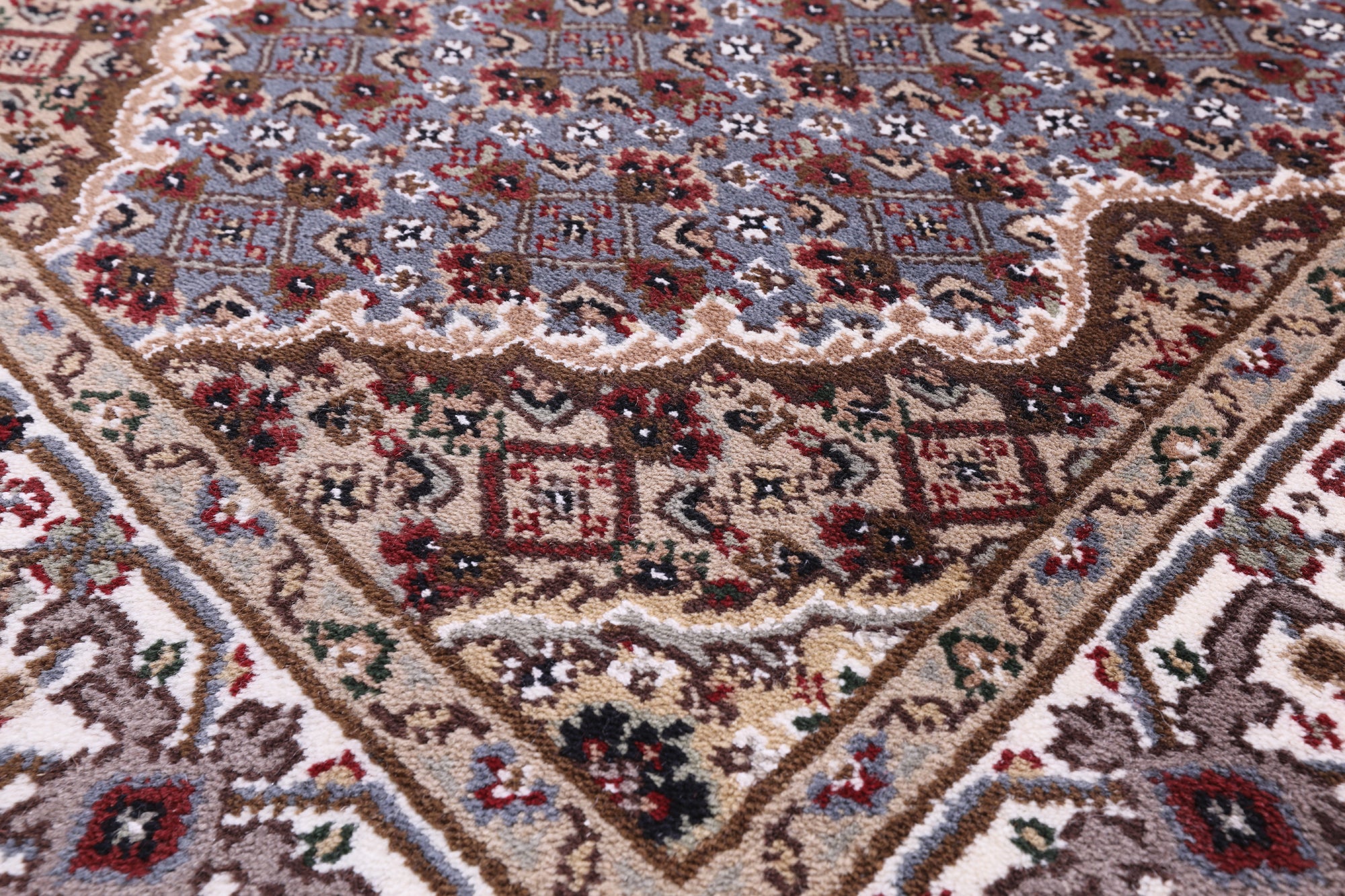 Bijar Handmade Wool & Silk Runner Rug - 2' 7" X 17' 10" - Golden Nile