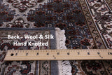 Bijar Handmade Wool & Silk Runner Rug - 2' 7" X 17' 10" - Golden Nile