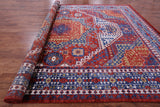 Geometric Persian Mamluk Hand Knotted Wool Rug - 10' 2" X 13' 10" - Golden Nile